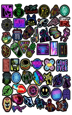 Stickers 50-pack (Bilar)