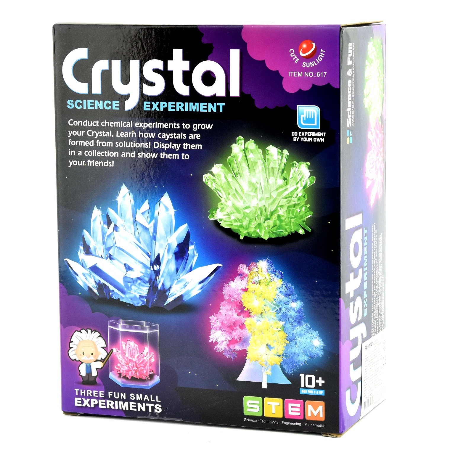 Crystal science experiment