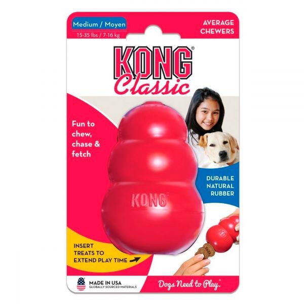 KONG Leksak Kong Classic Röd (S)