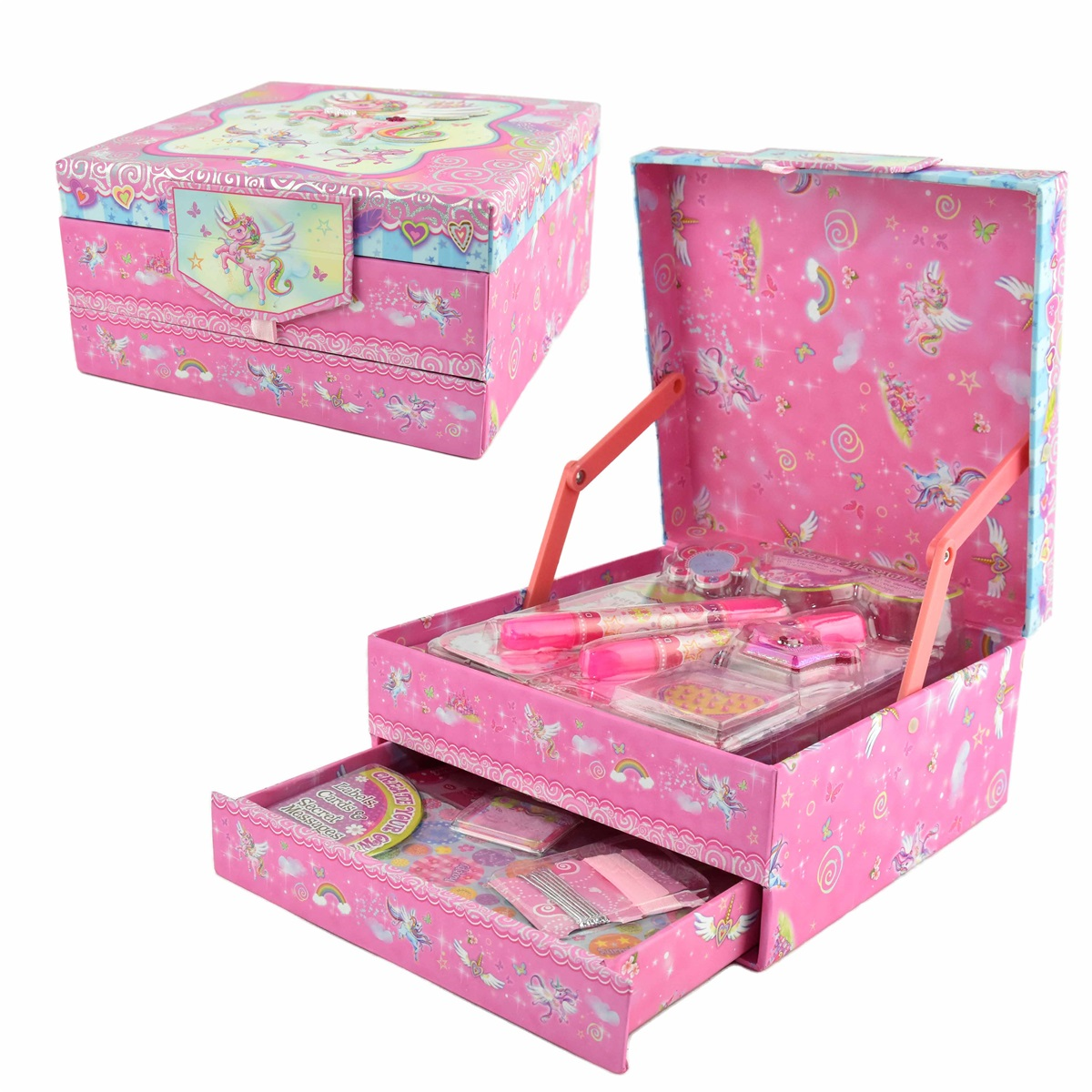 Secret letter unicorn box