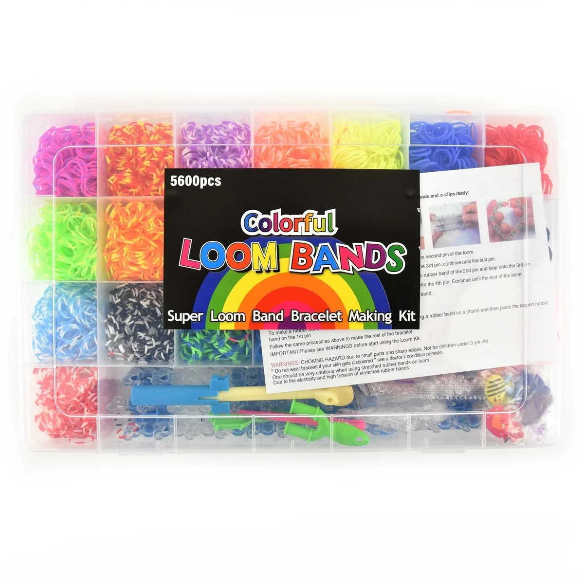 Loom Bands Pysselset 5600 delar