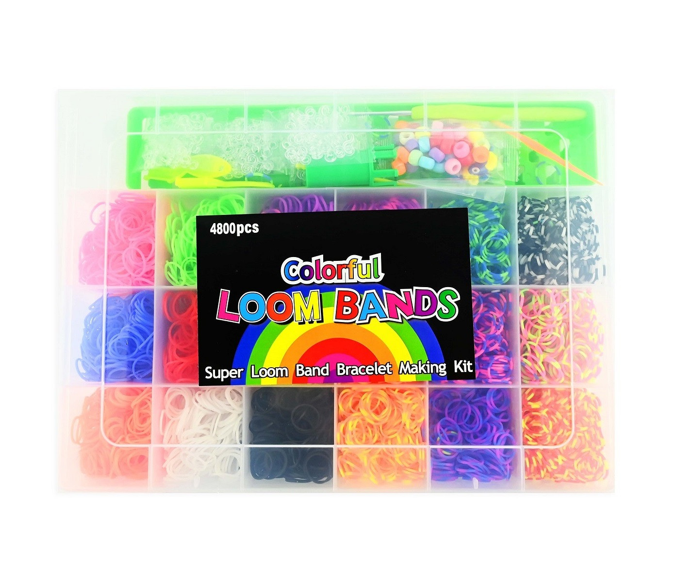 Loom Bands Pysselset 4800 delar