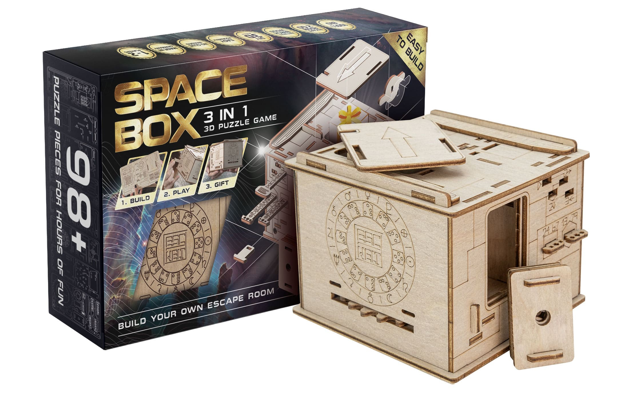 3D puzzle Space box pro constructor escapewelt