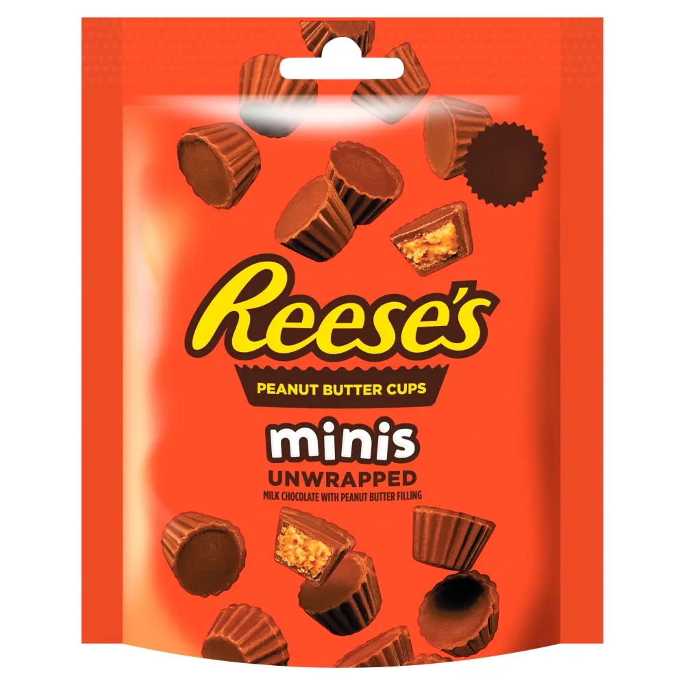 Reese's Peanut Butter Cup Minis 16 x 68g - Amerikansk Choklad
