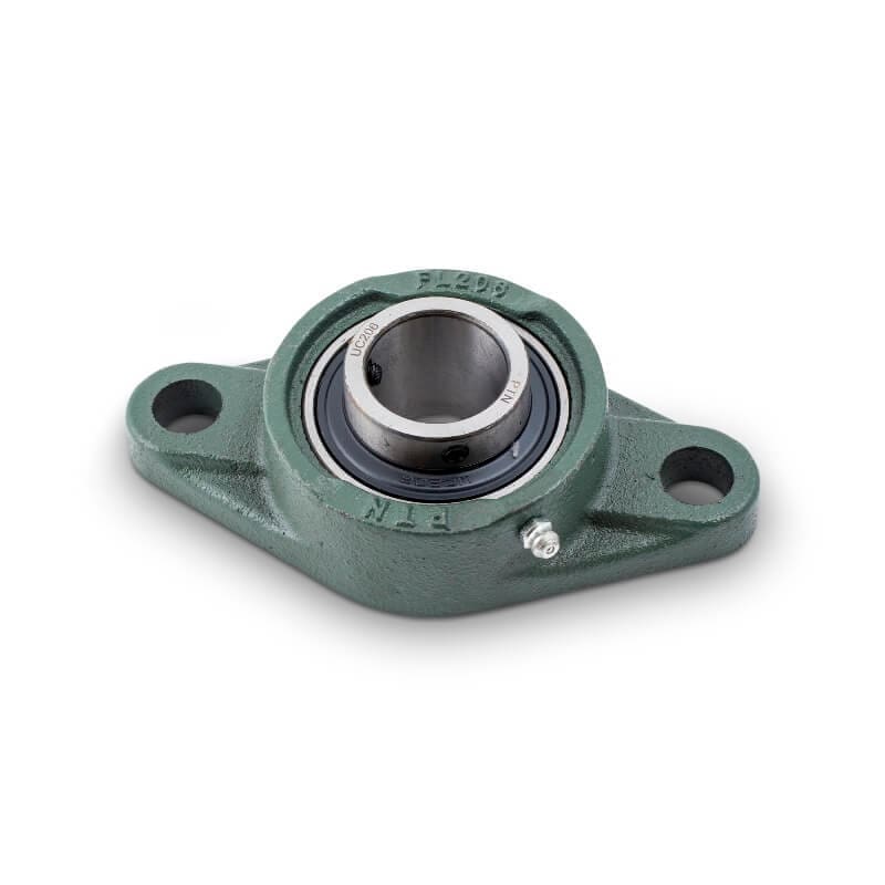 2 X Stück Flanschlager Lagerbock Flansch 8 Mm 10mm Welle