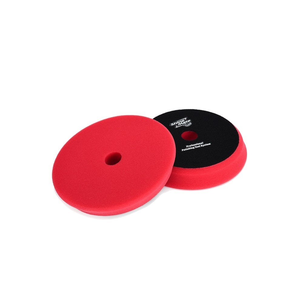 ShineMate T10 Polerskiva Röd 125/150 mm – Fin