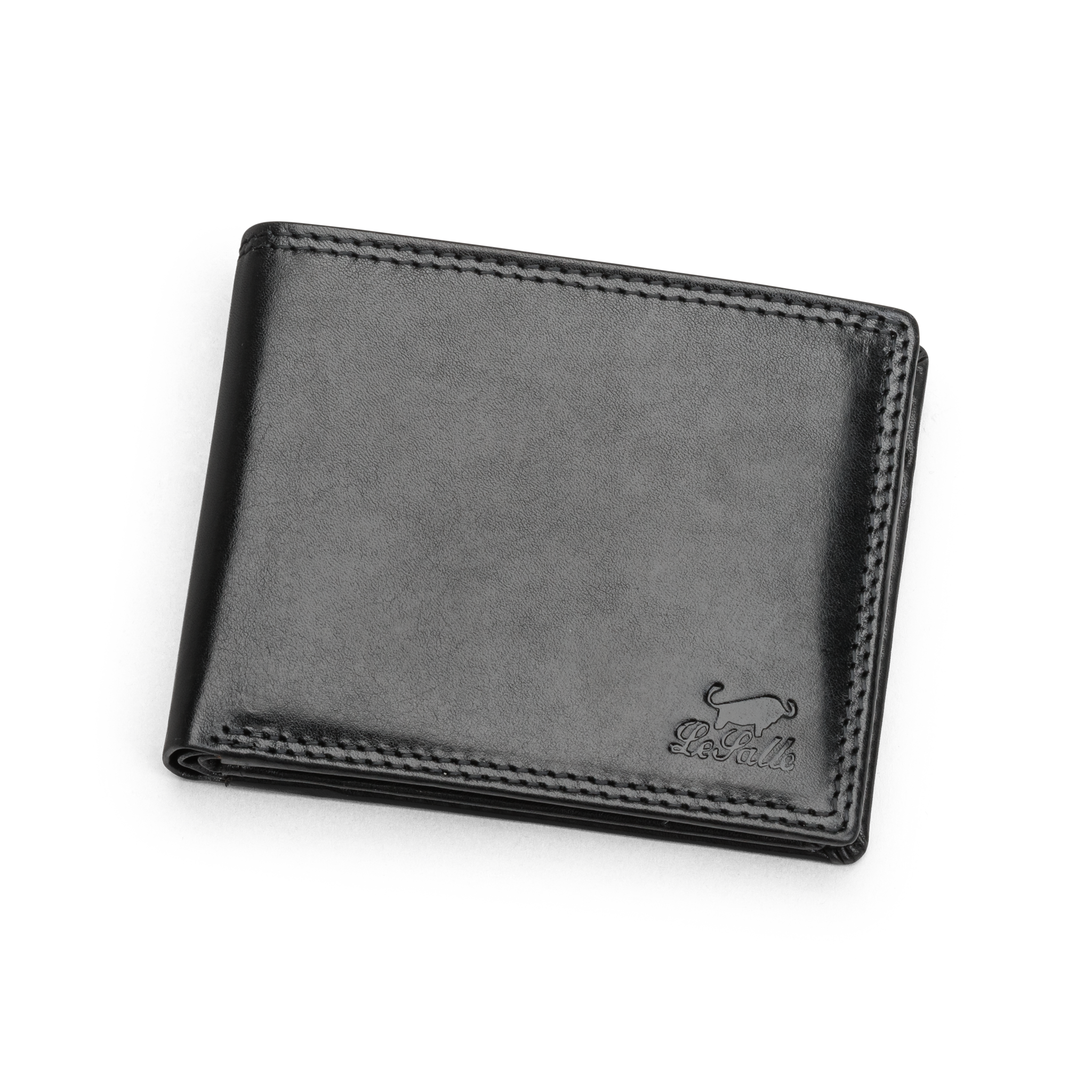 Le Salle Billfold skinnplånbok Small Svart