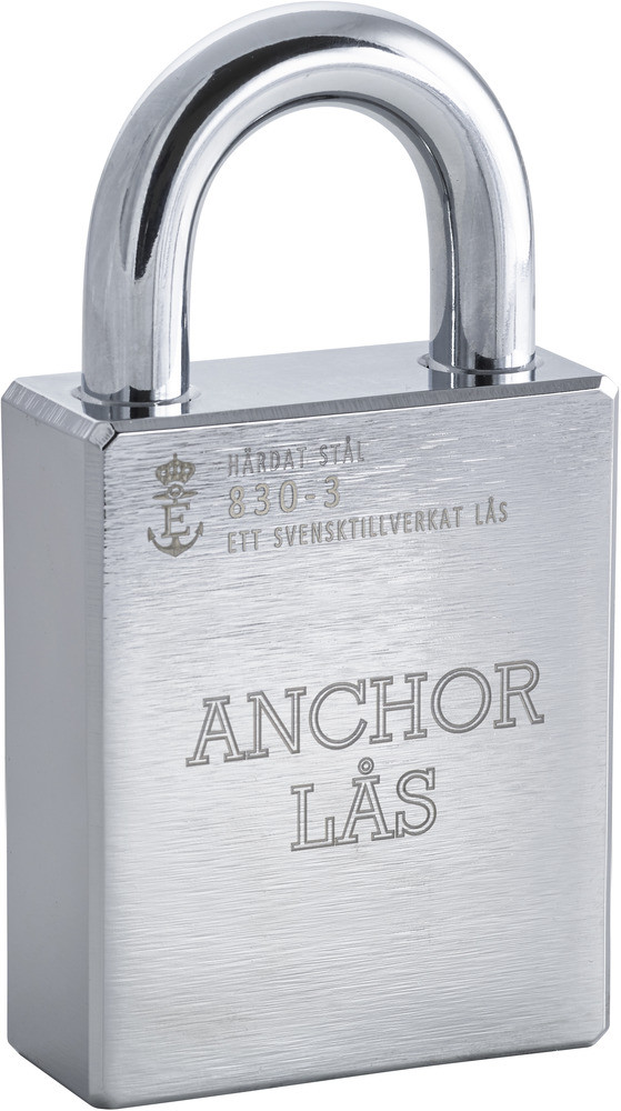 Anchor Hänglås 830-3 Klass 3 (28mm XL Ja Nej Nej) ANCHOR LÅS