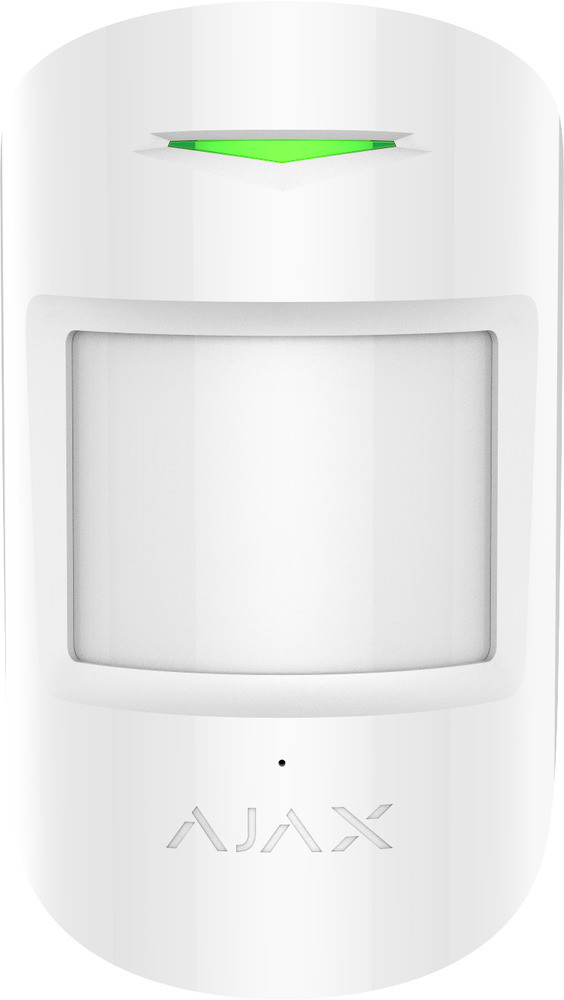 Ajax IR-/glaskrossdetektor 12m trådlös svart/vit (Vit) Ajax Systems