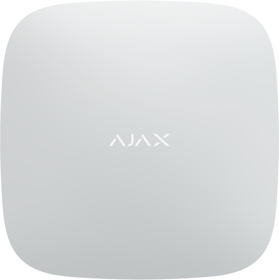 Ajax Centralapparat Hub2Plus LAN WiFi 4G trådlös svart/vit (Vit) Ajax Systems