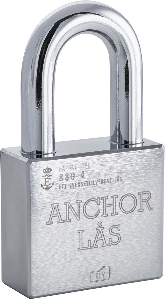 Hänglås 880-4 (50mm) ANCHOR LÅS
