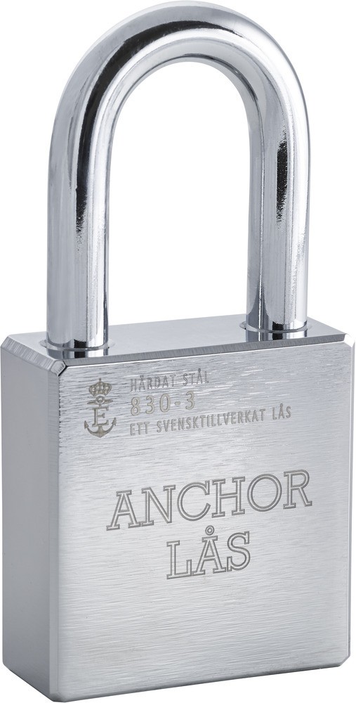 Anchor Hänglås 830-3 Klass 3 (50mm Standard Nej Nej Nej) ANCHOR LÅS