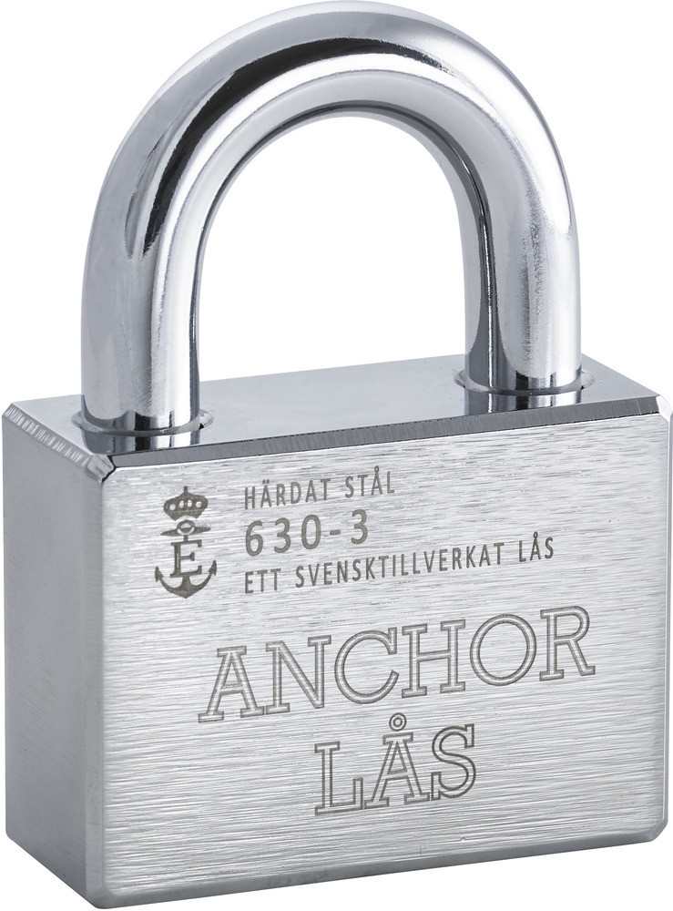 Hänglås 630-3 B28 ANCHOR LÅS