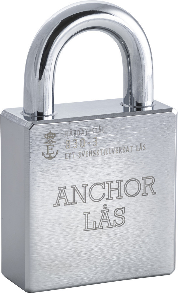 Anchor Hänglås 830-3 Klass 3 (28mm Standard Nej Nej Nej) ANCHOR LÅS