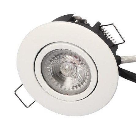 Scan Products LED Downlight Luna LP 4000K 230V 6,2W Vit UTOMHUS