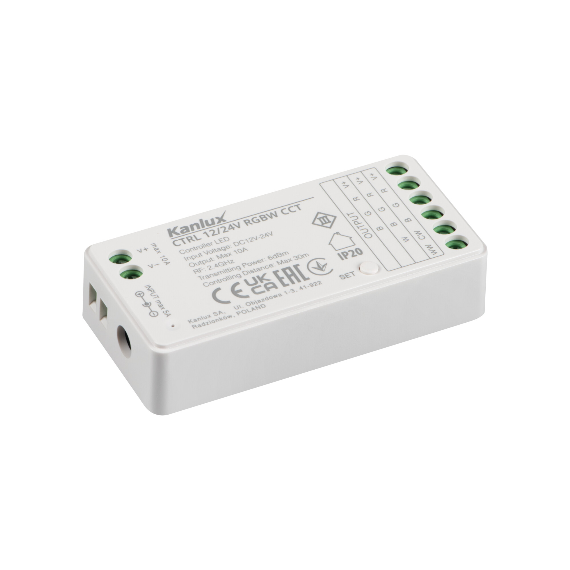 LED Strip Controller 12/24V RGBW/CCT