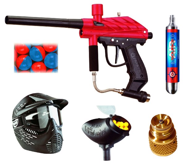 Paintball set