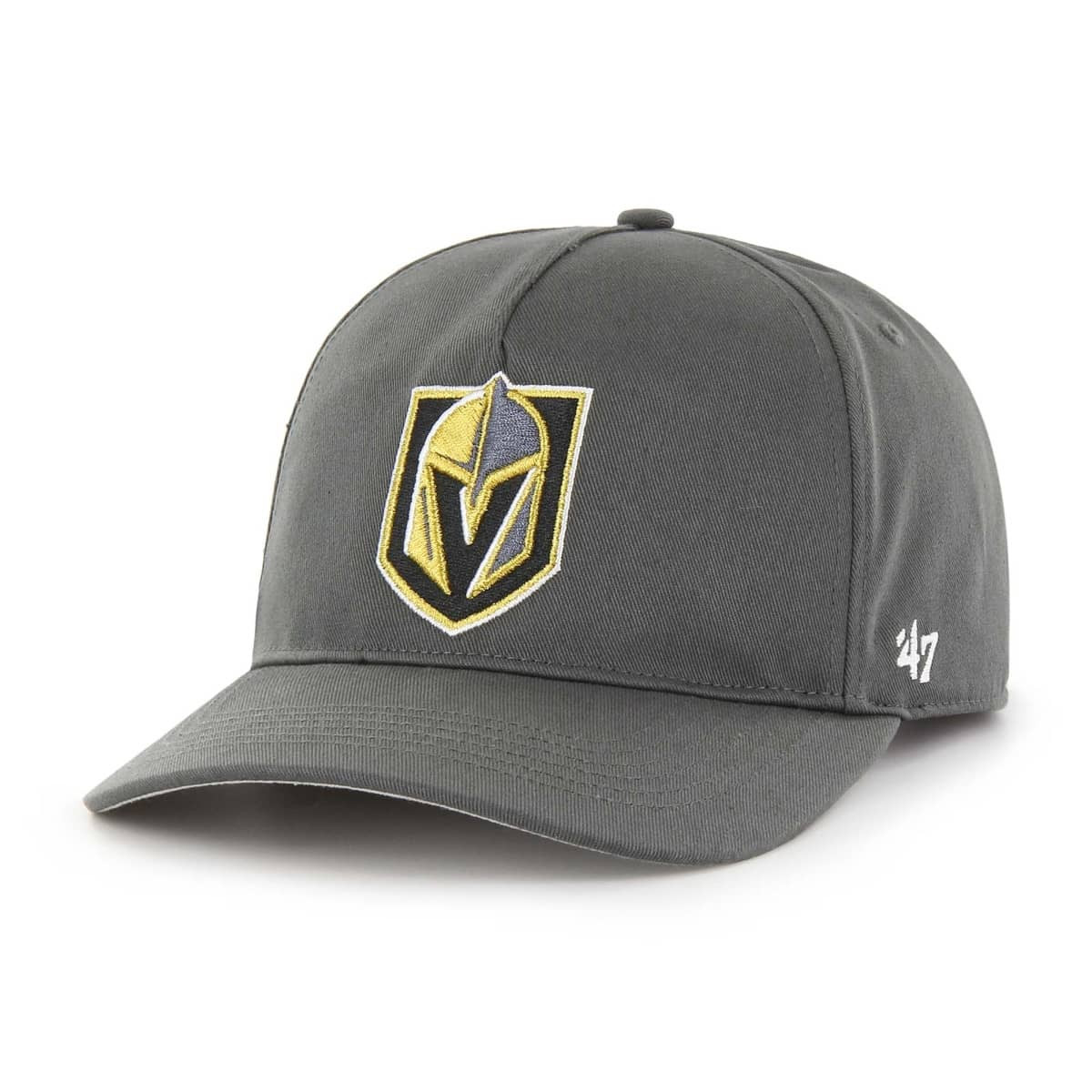 Vegas Golden Knights 47 Brand Hitch Charcoal med böjd skärm