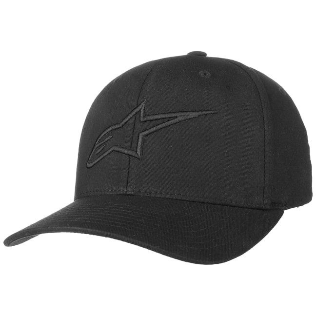 Flexfitkeps Ageless Curve Black Black Alpinestars