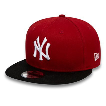 New Era 9FIFTY New York Yankees Colour Block Red Black