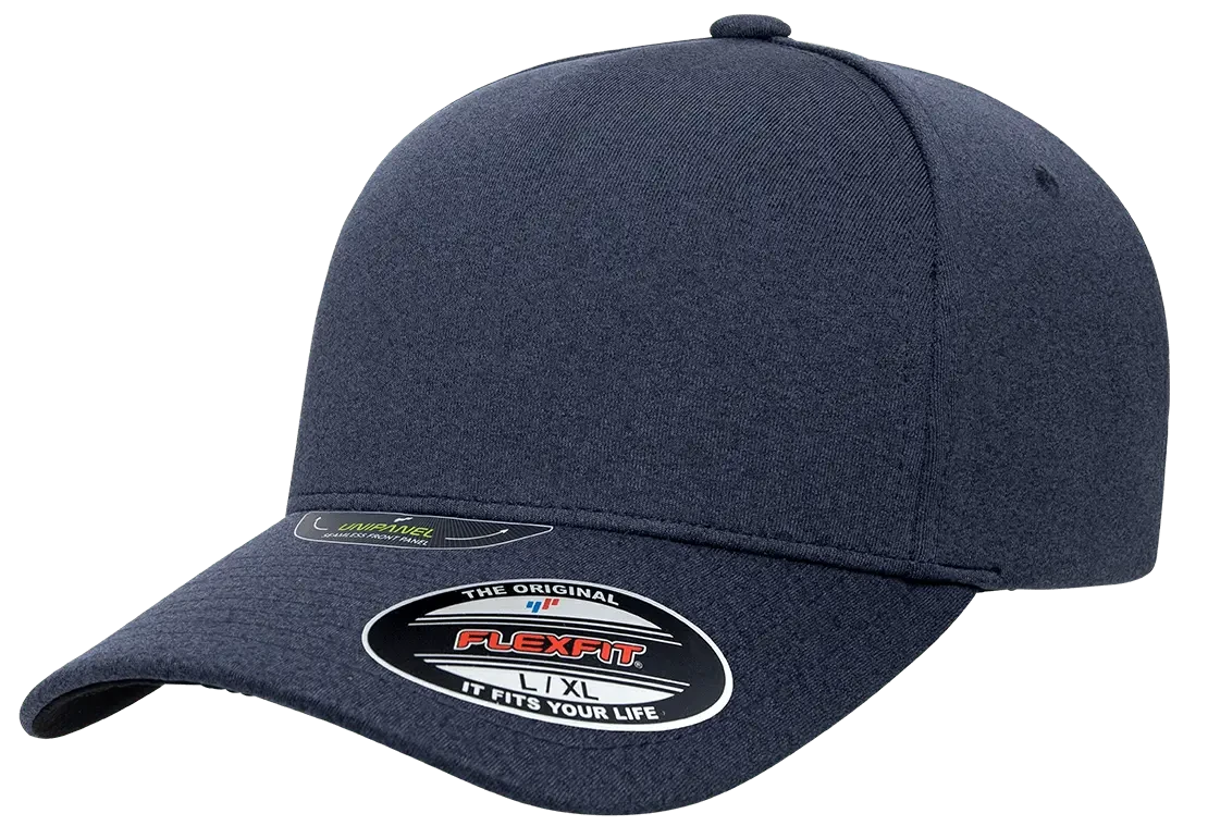 Marinblå Flexfit-keps med böjd skärm