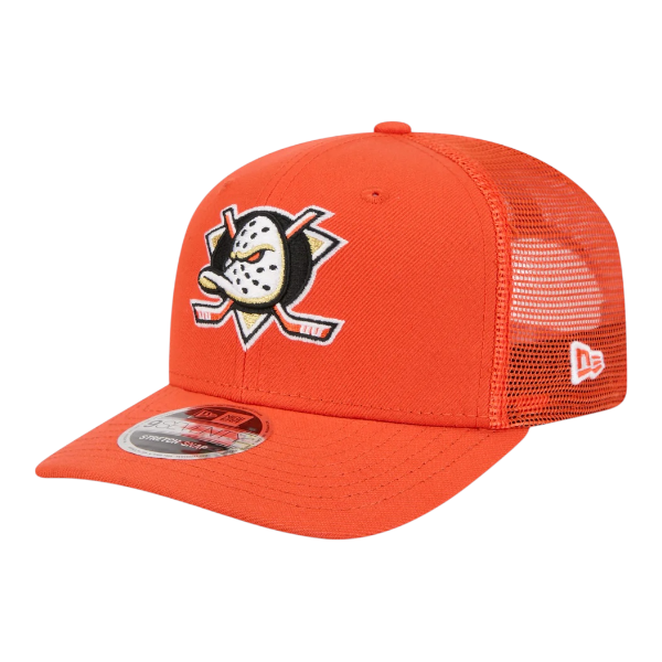 Orange Anaheim Ducks 9SEVENTY truckerkeps från New Era