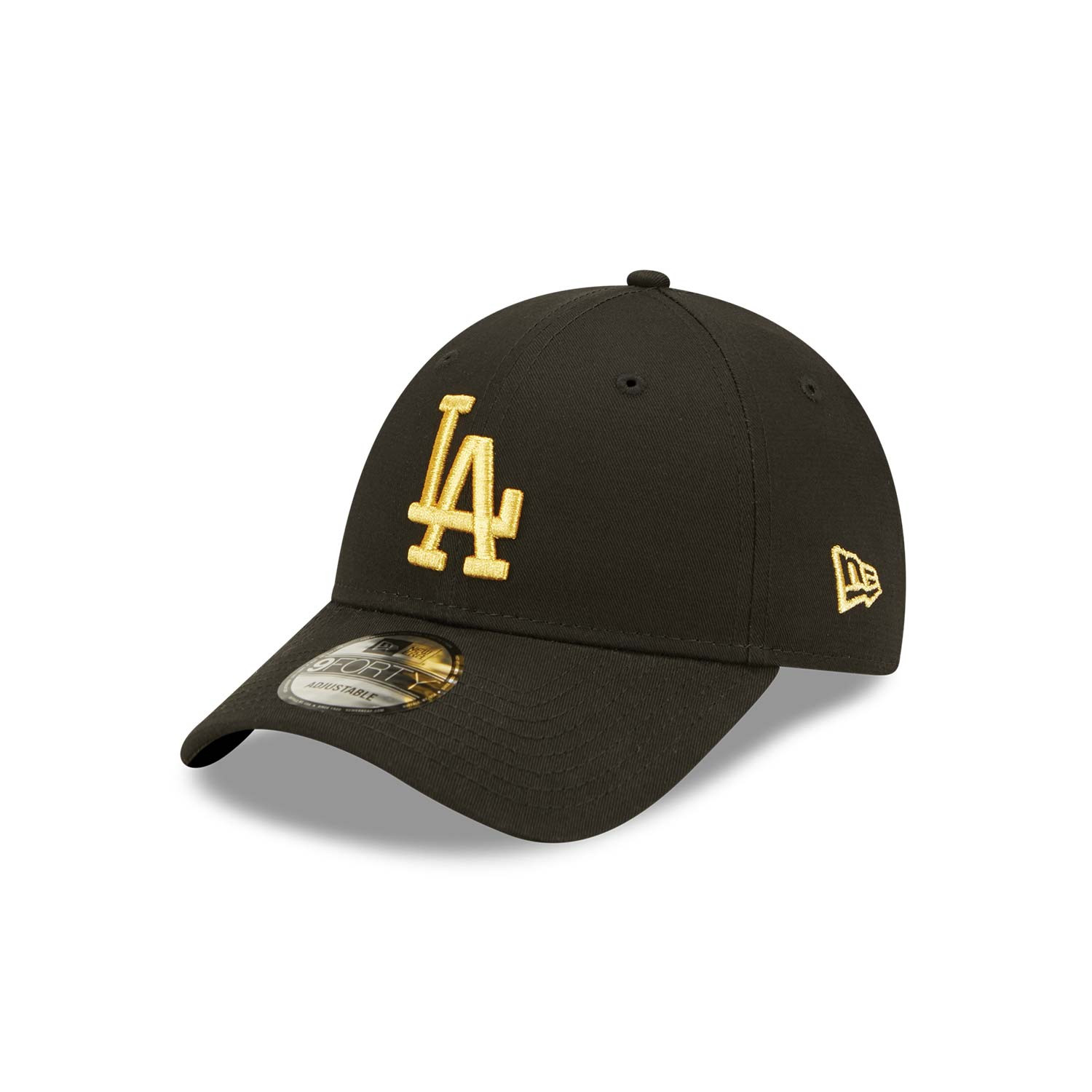 New Era 9FORTY Los Angeles Dodgers Essential Black Gold