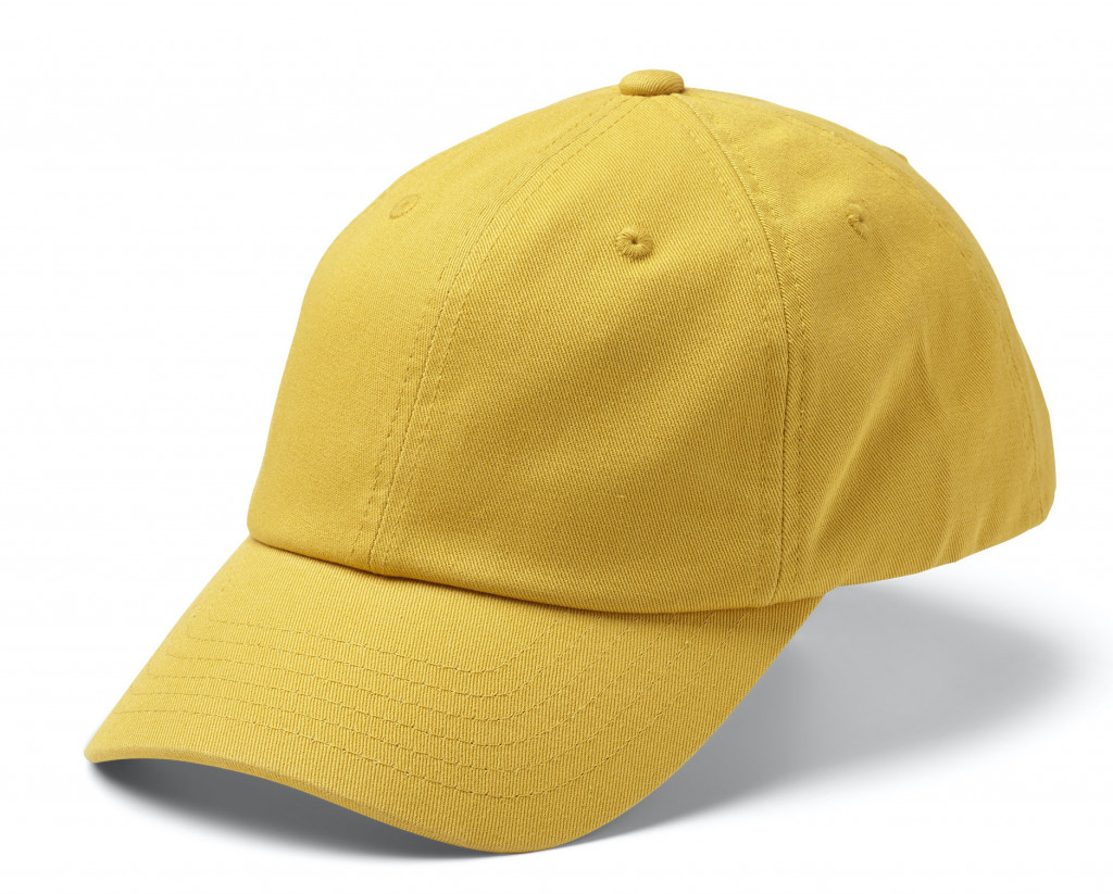 Upfront Vincent 2 Soft Baseball Cap Yellow