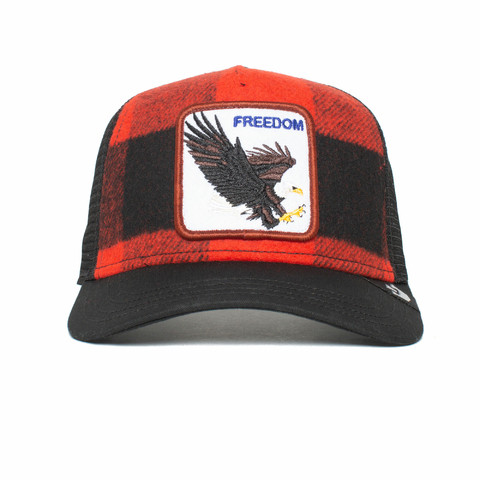 Goorin Bros Trucker Cap Ski Free Red
