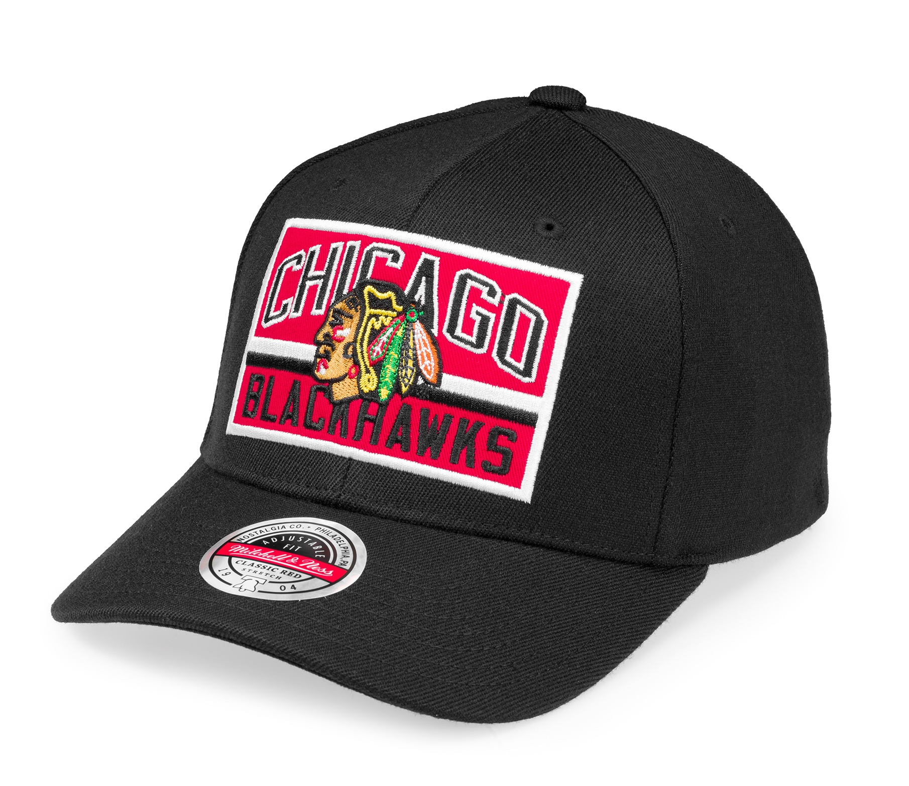 Chicago Blackhawks Mitchell & Ness Red Classic Black