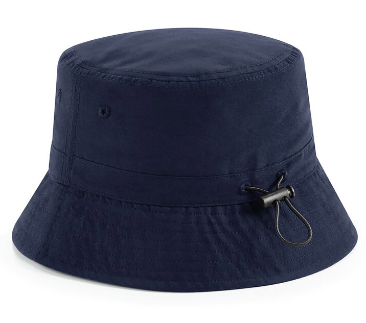 Mörkblå bucket hat från Beechfield, Recycled Polyester Bucket Hat