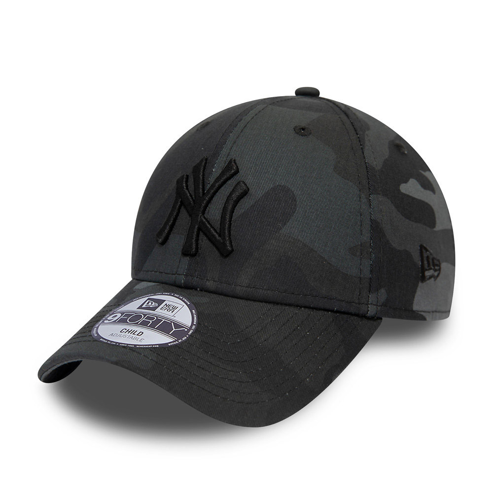 New Era 9FORTY New York Yankees Child Grey Camo