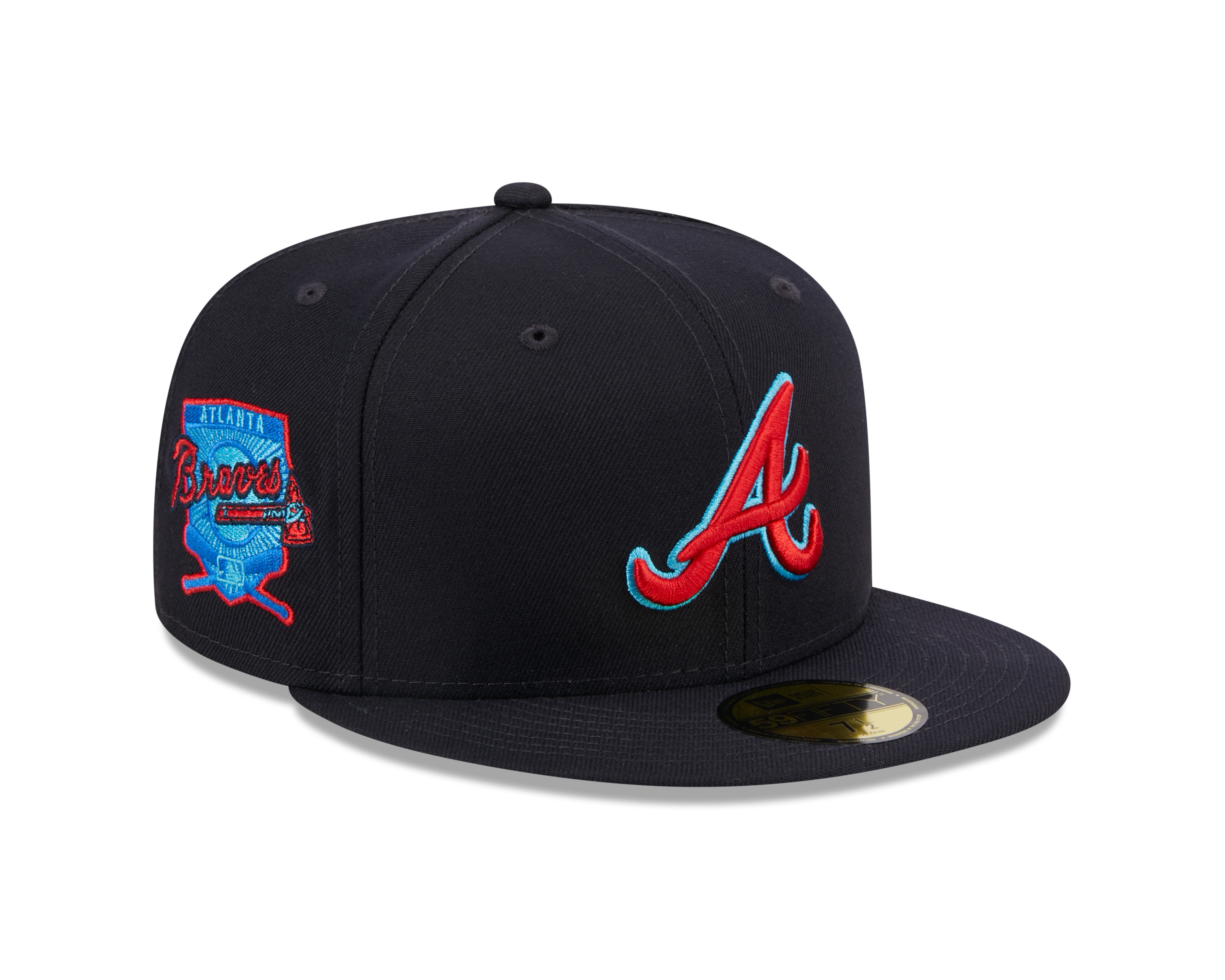 Atlanta Braves New Era 59FIFTY Father's Day Navy