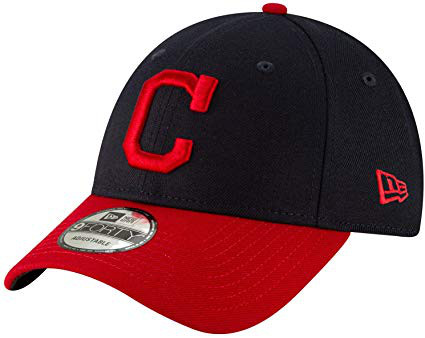 Cleveland Indians New Era 9FORTY The League Black Red