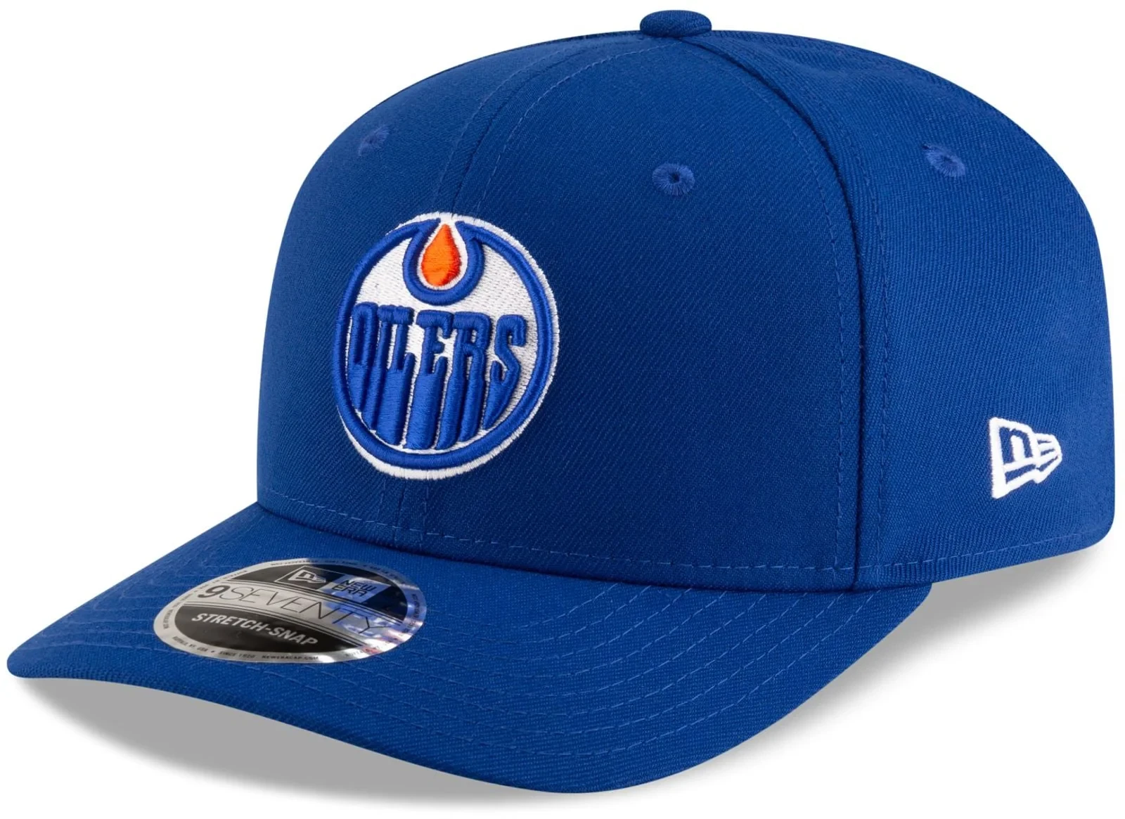 Blå Edmonton Oilers 9SEVENTY snapbackkeps från New Era