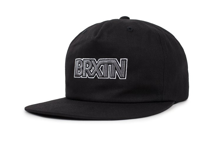 Brixton Edison Snapback Black Brixton Edison Snapback Black