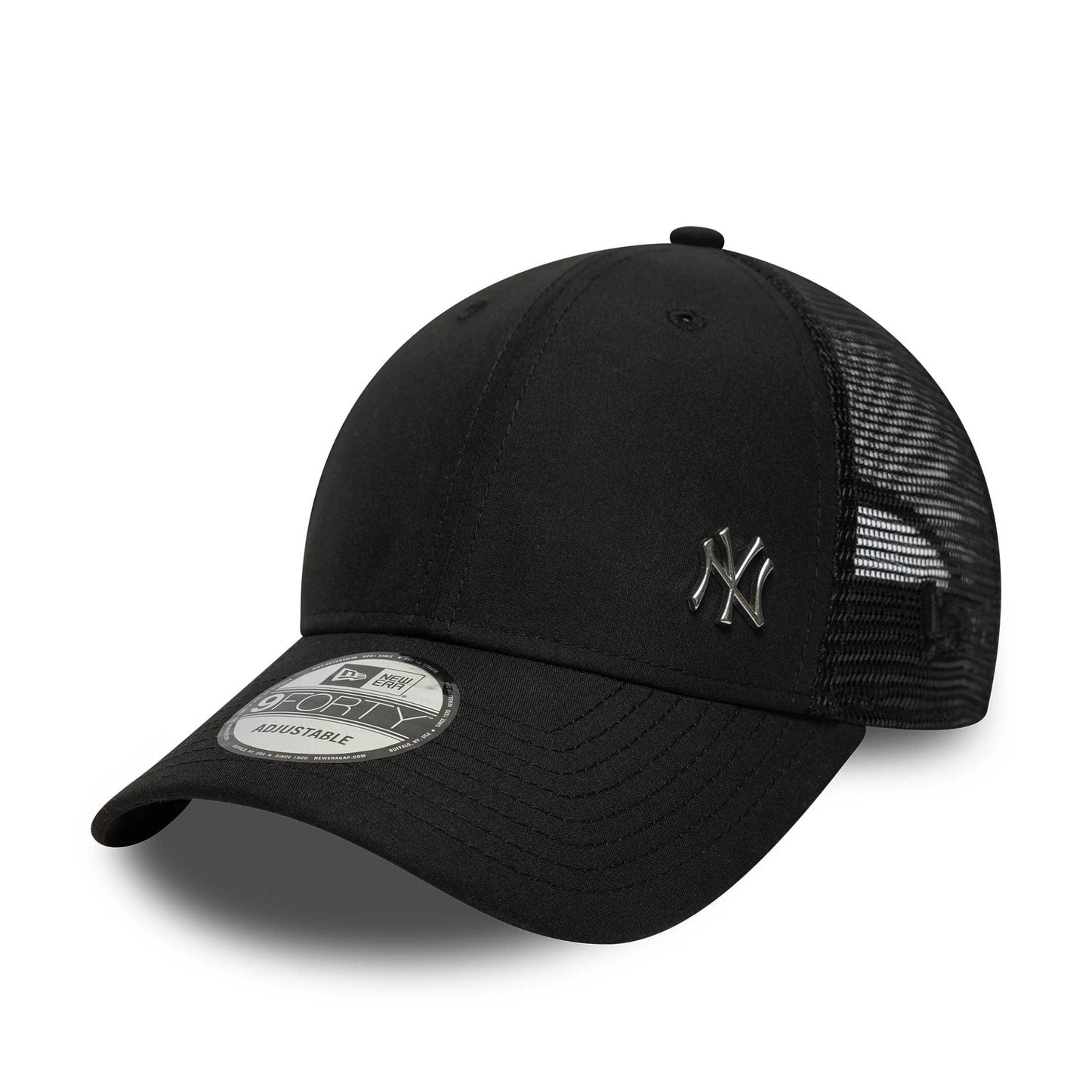 New Era 9FORTY New York Yankees Flawless Trucker Black
