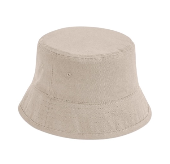 Sandfärgad bucket hat från Beechfield, EarthAware Organic Cotton Bucket Hat