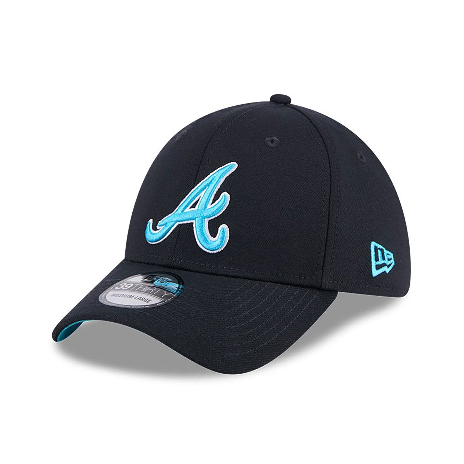 New Era 39THIRTY Atlanta Braves Father's Day 2024 Navy