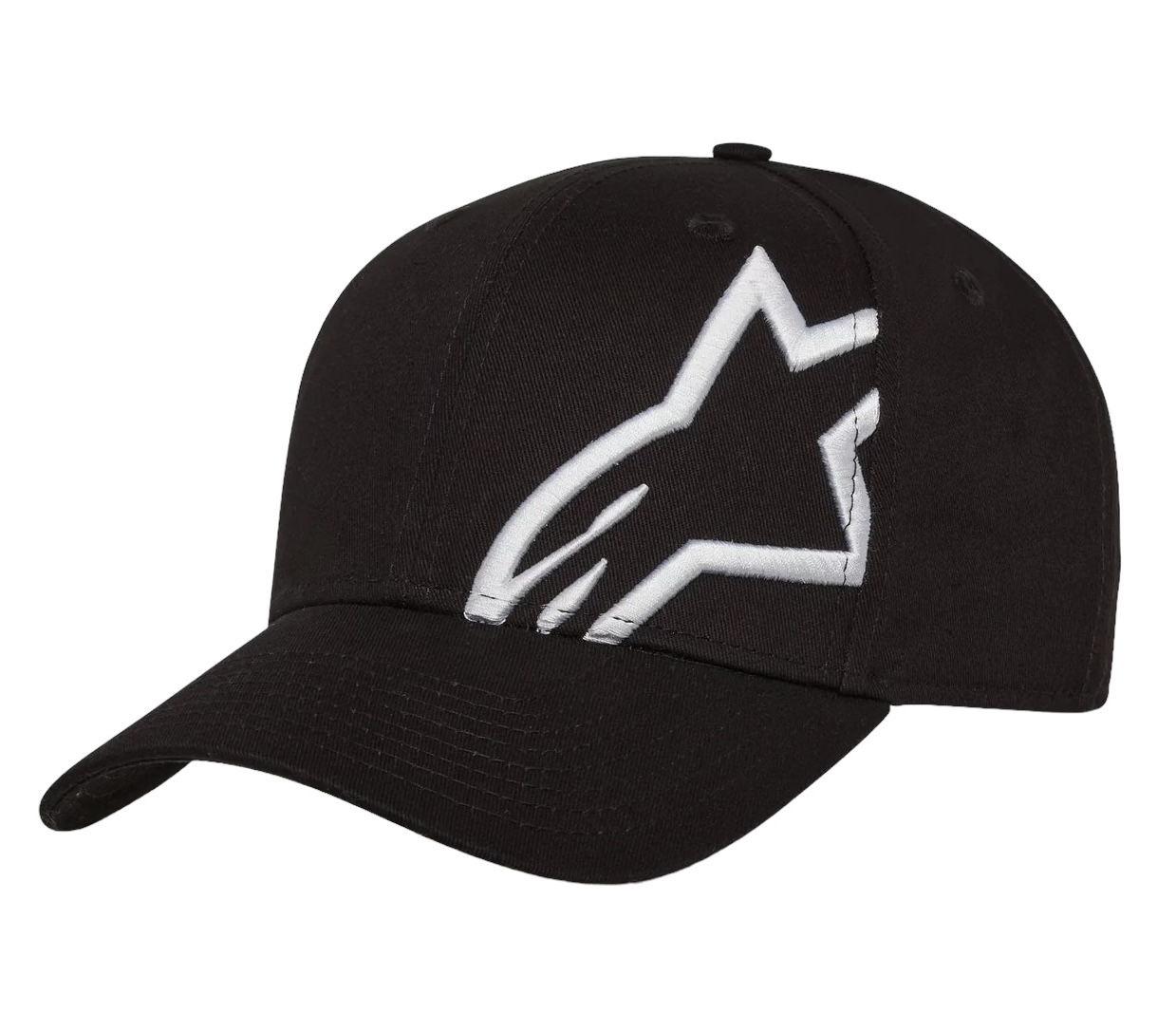Snapbackkeps Corp Snap 2 Black White Alpinestars