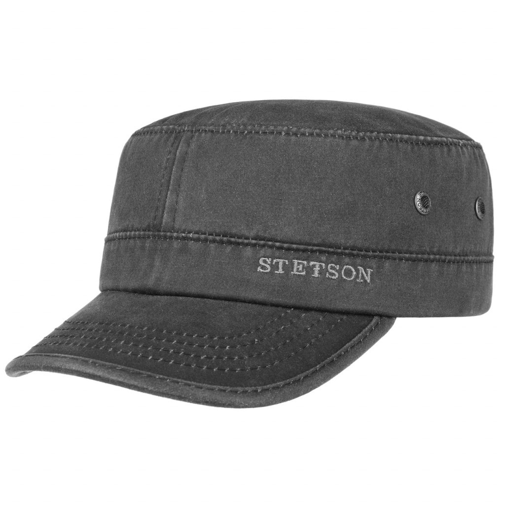 Stetson Army Cotton Blend Cap Black