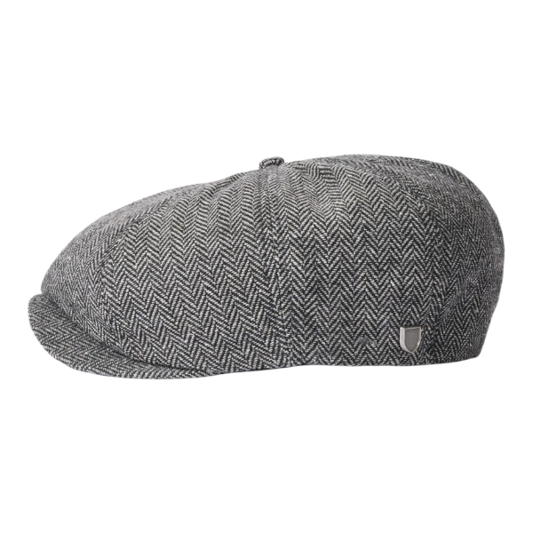 Brixton Brood Newsboy Grey Black Brixton Brood Newsboy Grey Black