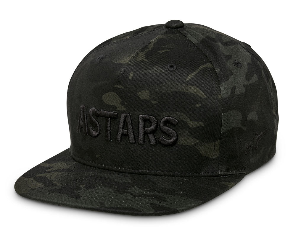 Snapbackkeps Gillis Black Black Alpinestars