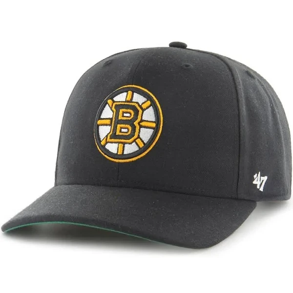 Boston Bruins 47 Brand MVP Cold Zone Black med böjd skärm