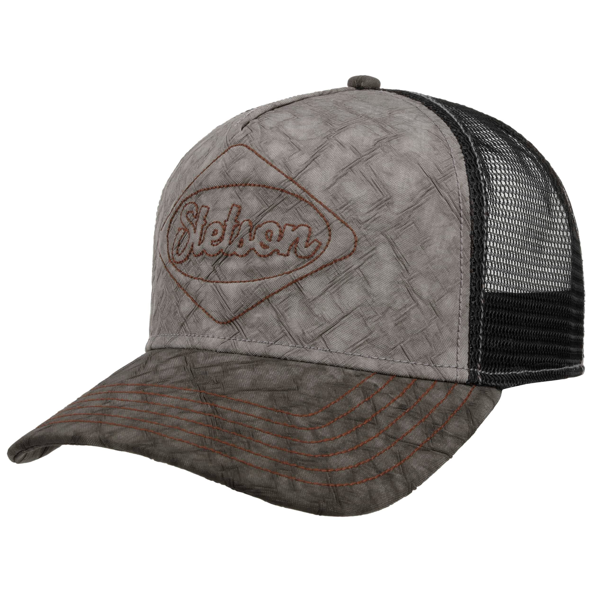 Stetson Trucker Cap Airpaq Grey Black