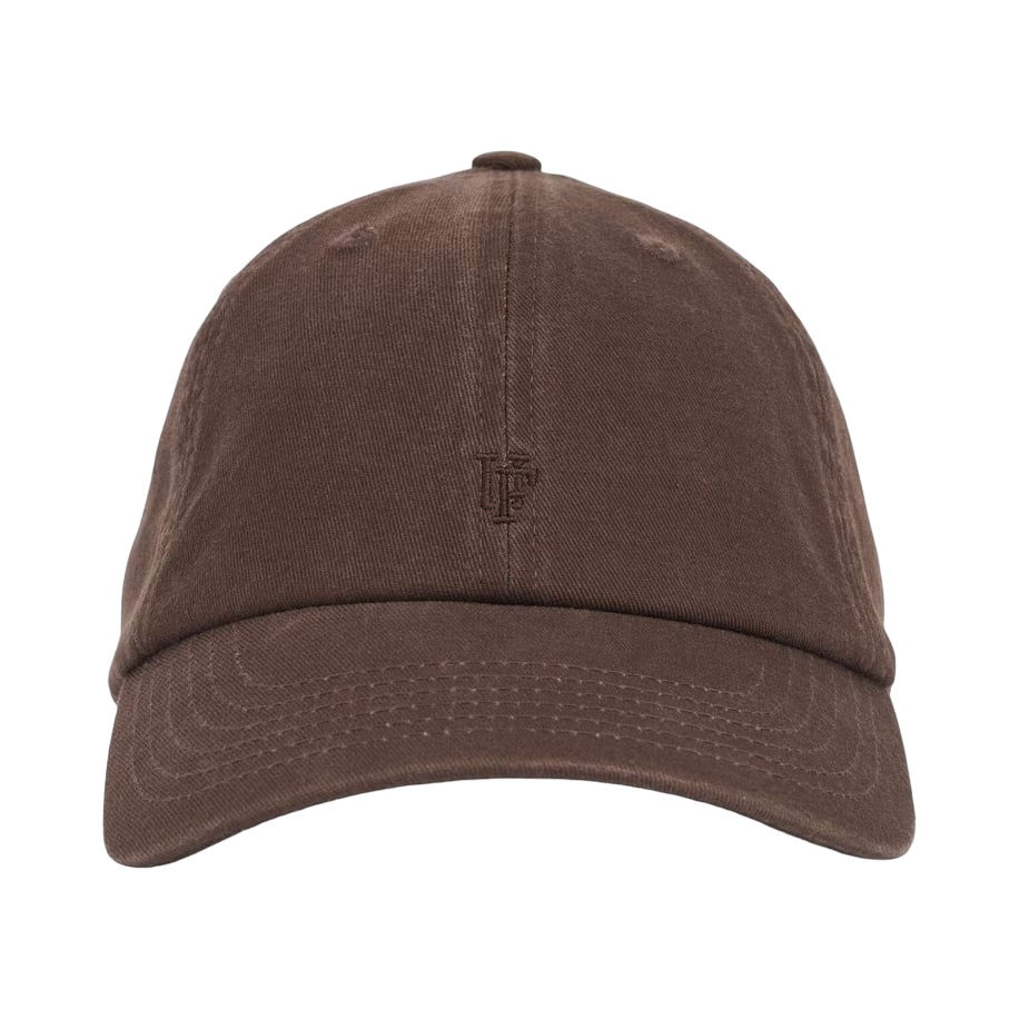 Upfront Mini Organic Soft Low Baseball Cap Dark Brown