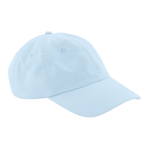 Ljusblå dad cap från Beechfield, Low Profile