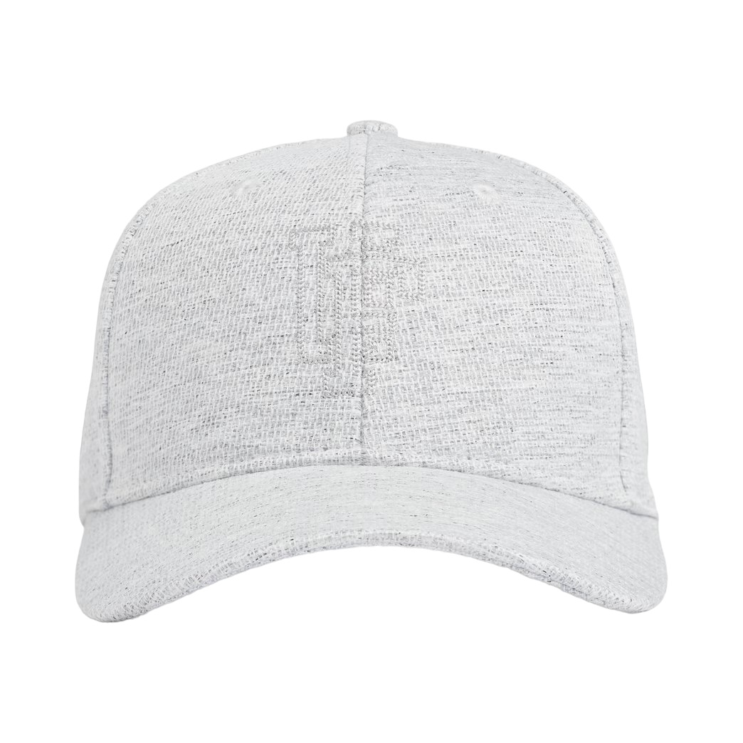 Upfront Spinback Shoal Hard Classic Baseball Cap Light Grey Melange