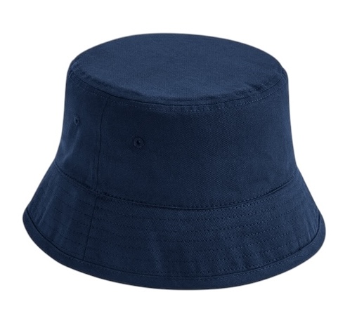 Mörkblå bucket hat från Beechfield, EarthAware Organic Cotton Bucket Hat