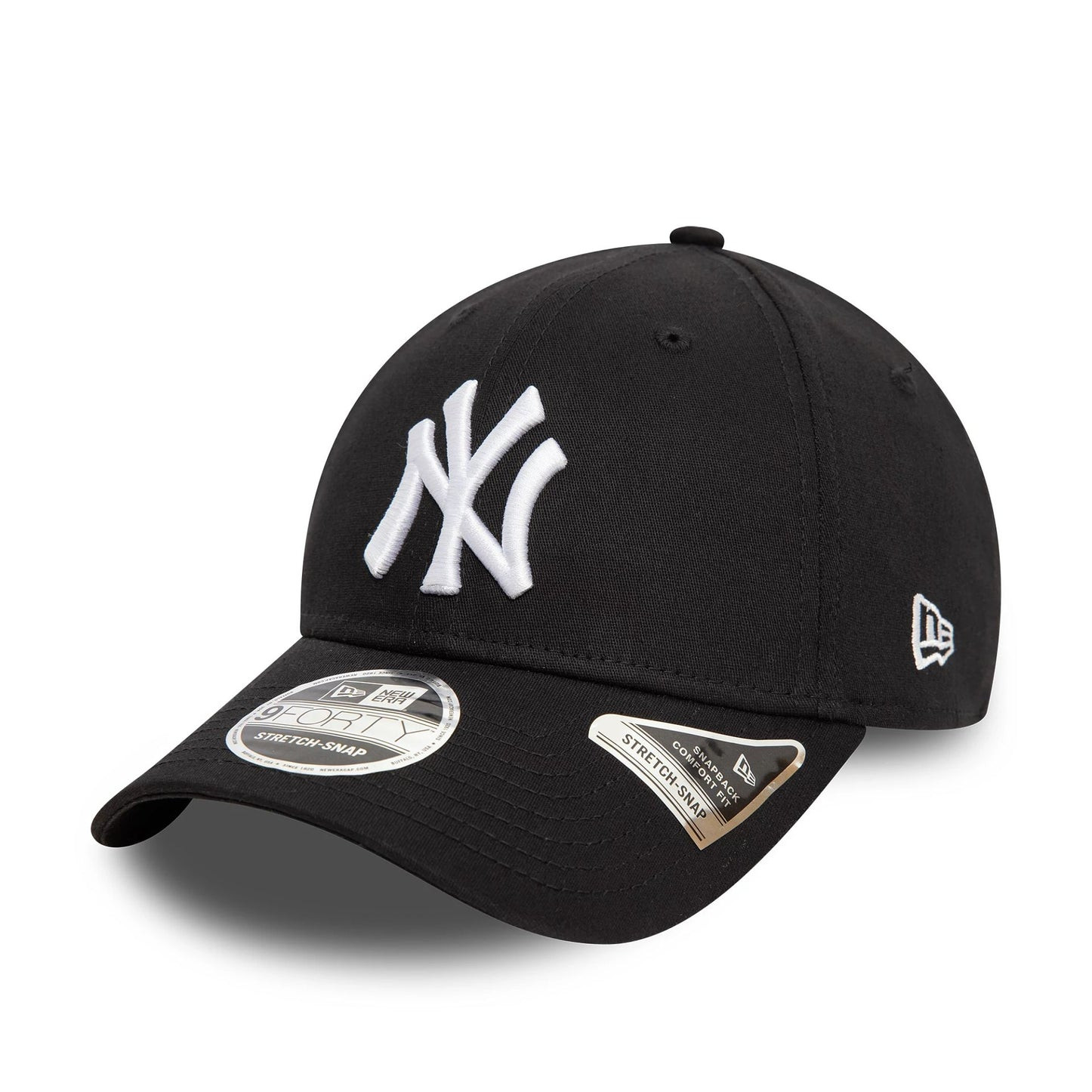 New Era 9FORTY Stretch Snap New York Yankees Black